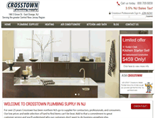 Tablet Screenshot of crosstownplumbing.com